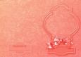 Coral Fancy Shaped Frame Card
