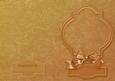 Gold Fancy Shaped Frame Card