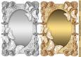 Silver and Gold Butterflies Card Fronts