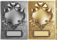 Silver and Gold Shiny Frame Card Fronts
