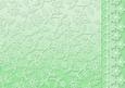Green Floral Lace with Lace and Pearls Border