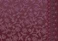 Mulberry Floral Lace with Lace and Pearls Border