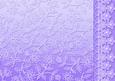 Lilac Floral Lace with Lace and Pearls Border