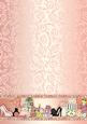 Peach Girly Accessories Backing Paper