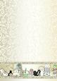 Cream Girly Accessories Backing Paper