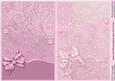 Rose and Pink Scrapbook Style Card Fronts