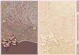 Taupe and Pale Cream Scrapbook Style Card Fronts