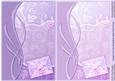 Purple and Lilac Scrapbook Style Leaves Card Fronts