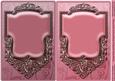 Dusky Rose and Rose Ornate Frame Card Fronts