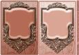 Dusky Peach and Peach Ornate Frame Card Fronts