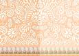 Peach Swirls and Butterflies with Lace Scalloped Border Duo