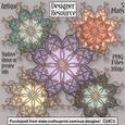 Designer Resource - Antique Fancy Mats - Set 2 Cu4cu