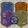 Designer Resource - Leather Panels Set 3