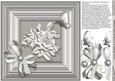Ivory Roses in a Frame 8in x 8in Decoupage