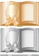 Gold and Silver Book Frame Card Fronts
