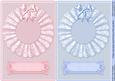 Pretty Lace Doily Card Fronts in Pink and Blue
