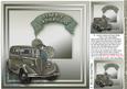 Father's Day Steampunk Khakhi Vintage Car - 8in x 8in Insert