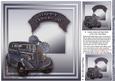 Father's Day Steampunk Vintage Car - 8in x 8in Insert Plate
