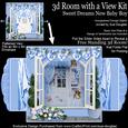 3D Room with a View - Sweet Dreams New Baby Boy
