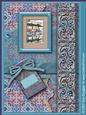 Brixham Blue Landscape Kit, 6 Pages, Including Decoupage Step by Step