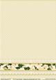 Matching Backing Paper for Sentiment Panels Cream