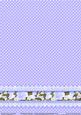Sentiment Panels Happy Birthday Matching Blue Background