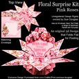 Floral Surprise Card Kit Pink Roses