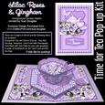 Time for Tea Pop-up Kit - Lilac Roses and Gingham