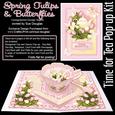 Time for Tea Pop-up Kit - Spring Tulips and Butterflies