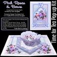 Time for Tea Pop-up Kit - Pink Roses and Bows