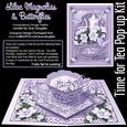 Time for Tea Pop-up Kit - Lilac Magnolias and Butterflies