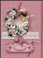 Beryl Vintage Cameo Pink Kit, 6 Pages, Including Decoupage Step by Step