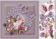 Shabby Chic English Roses 8in x 8in Decoupage