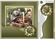 Vintage Birds in the Garden 8in x 8in Decoupage