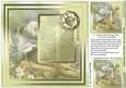 Vintage Birds in the Garden Matching 8in x 8in Insert Plate