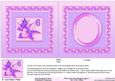 Pink and Lilac Dragon Age 6 6in x 6in Insert