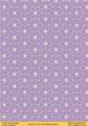 Fancy Girl Lilac Cutie Backing Paper 1 Sheet