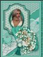 Sabrina Cameo Aqua Kit, 6 Pages, Including Decoupage Step by Step