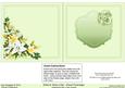 White & Yellow Lilies Matching 6in x 6in Insert