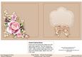 Pink Roses Matching 6in x 6in Insert
