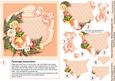 Peach and Gold Roses 6in x 6in Panel Pyramage