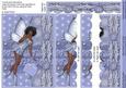 Maria Faerie Blue, Tunnel Card Sheet