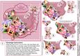 Pink and Lilac Pansies 6in x 6in Panel Pyramage