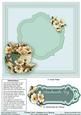 Blossom in a Teacup Pocket Card Matching 8in x 8in Insert Pl