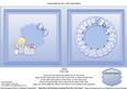 Baby Boy with Broiderie Anglaise Doily Match 6in x 6in Inser