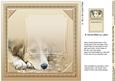 Dog in a Celtic Style Frame Matching 8in x 8in Insert Plate