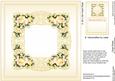 Cream Roses Matching 8in x 8in Insert Plate