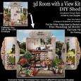 3D Room with a View - DIY Shed