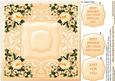 Yellow Old English Roses Quick Card Front