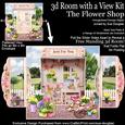 3D Room with a View Kit - the Flower Shop